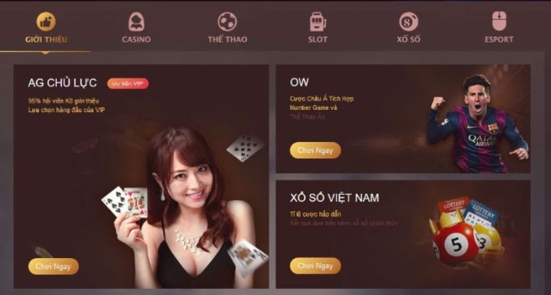 K8 cùng những sản phẩm cá cược