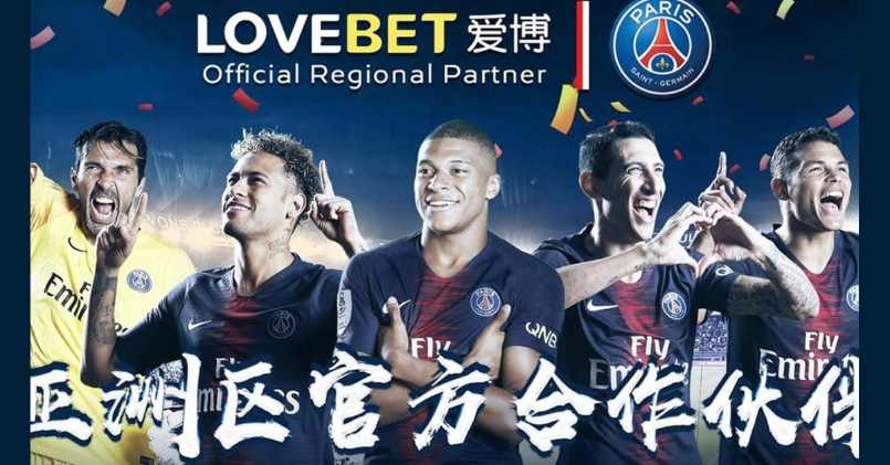 Lovebet "bắt tay" với nhiều đội bóng 