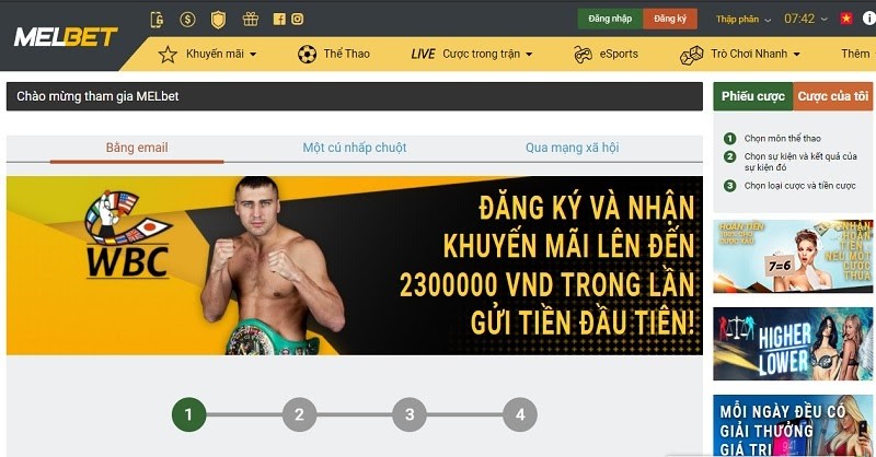 Melbet, sòng bạc online được cho là tốt nhất ở thời điểm hiện tại, không thua kém gì các đối thủ cạnh tranh trong gần khu vực và quốc tế