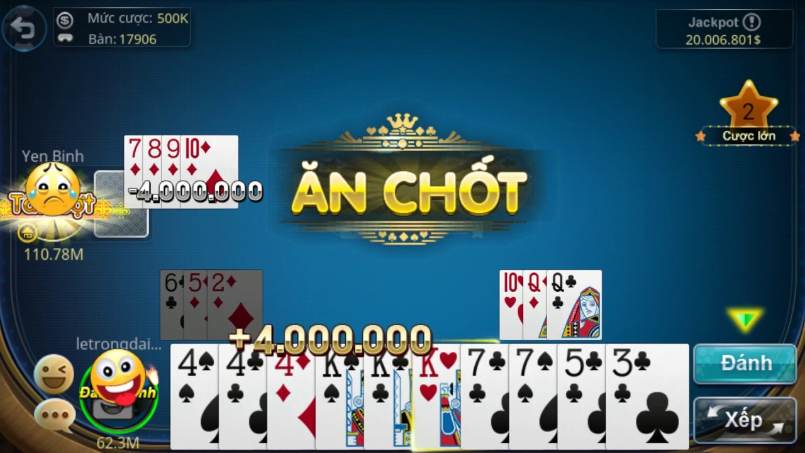 Trò chơi Tá Lả là một trong những game bài của rummy, trò chơi này cần có từ 2 đến 4 người mới có thể vào bàn.