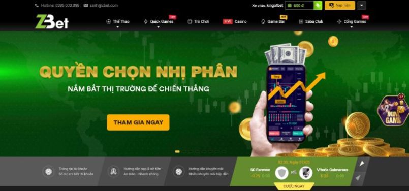 Những điều mới lạ tại Zbet